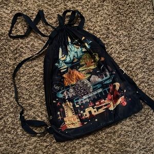 Disney drawstring backpack. Never used